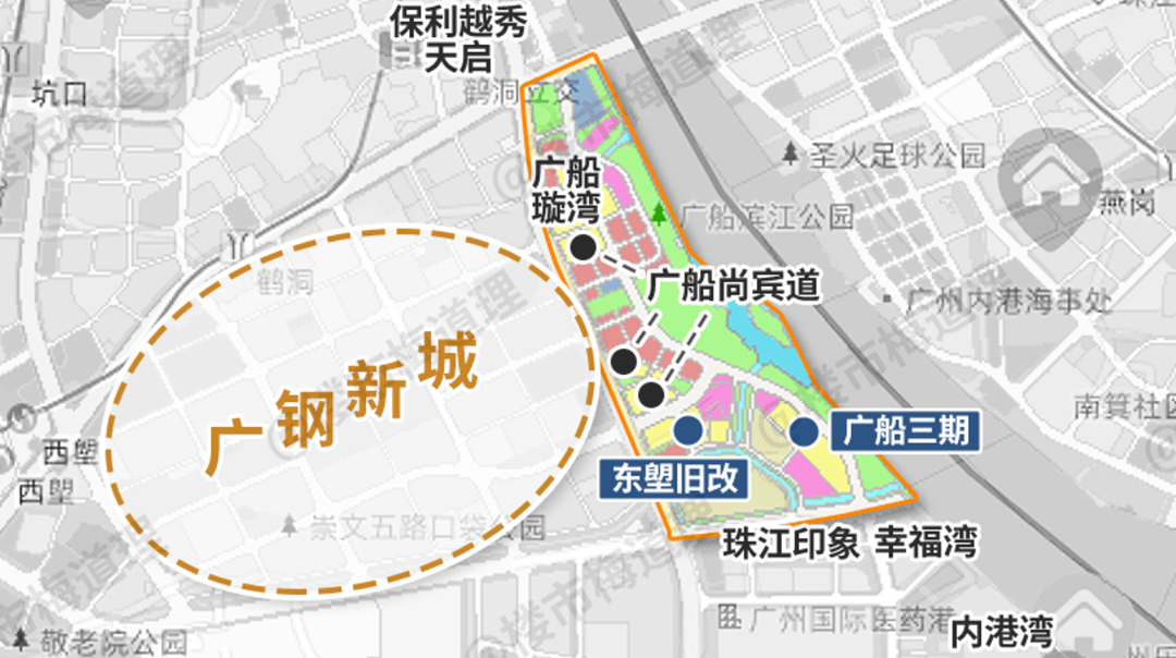 深扒 | 都是一线江景,白鹅潭还有多少10万+豪宅?