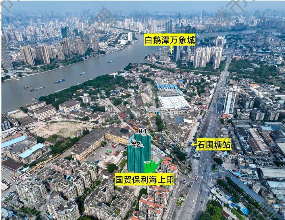 深扒 | 都是一线江景,白鹅潭还有多少10万+豪宅?